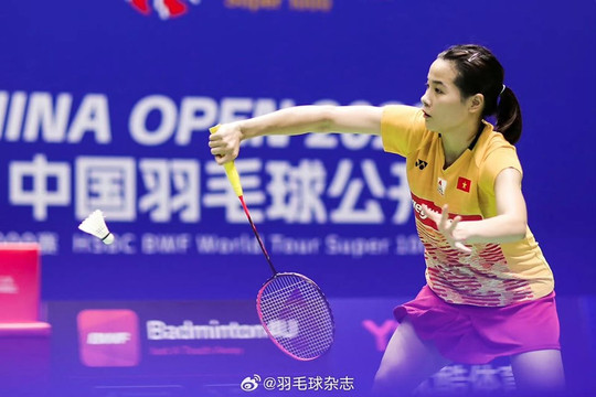 Nguyễn Thùy Linh dừng bước tại tứ kết Giải cầu lông quốc tế Trung Quốc Masters 2023