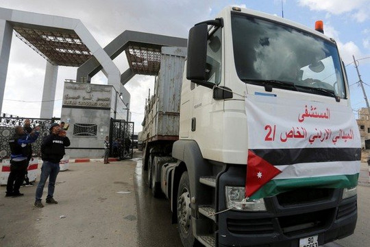 Gaza nhận thêm viện trợ trong thời gian ngừng bắn