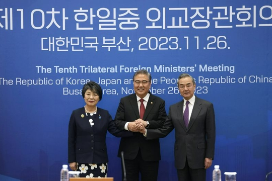 Hàn Quốc, Trung Quốc, Nhật Bản nhất trí đẩy nhanh việc chuẩn bị cho hội nghị thượng đỉnh ba bên