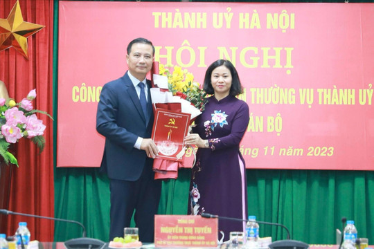 Đồng chí Nguyễn Xuân Linh là tân Bí thư Quận ủy Hoàng Mai