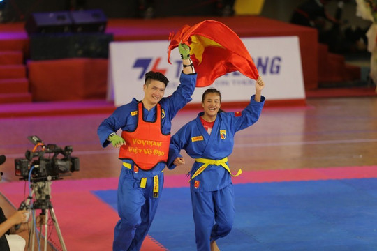 Vovinam Việt Nam lần đầu tiên vô địch thế giới hạng cân 92kg