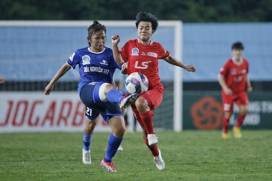 CLB thành phố Hồ Chí Minh I vững vàng ngôi đầu giải bóng đá nữ Baccarat