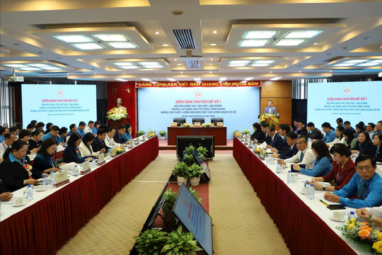 Hà Nội hiến kế để đến năm 2028, tổ chức Công đoàn Việt Nam có 15 triệu đoàn viên
