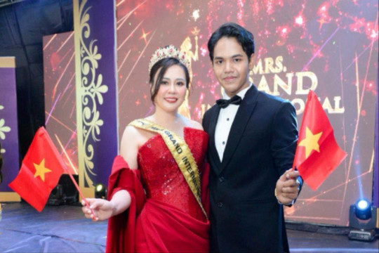 Phan Kim Oanh tiếp tục là hoa hậu đương nhiệm cuộc thi Mrs Grand International
