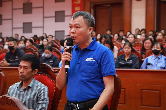 Đề nghị huyện Mê Linh quan tâm đến chính sách nhà ở xã hội cho người lao động