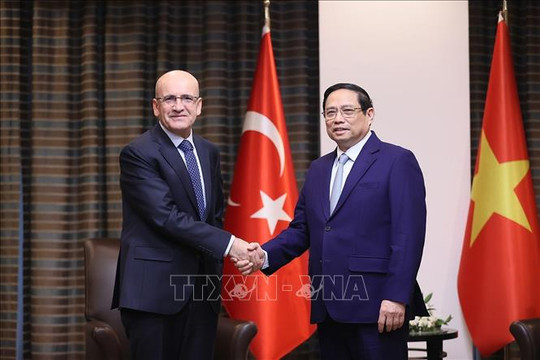Thủ tướng Phạm Minh Chính tiếp các Bộ trưởng Kinh tế của Thổ Nhĩ Kỳ