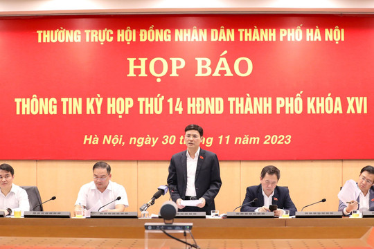 Kỳ họp thứ 14 HĐND thành phố Hà Nội: Sẽ chất vấn việc thực hiện các quy định của pháp luật về giao thông đô thị