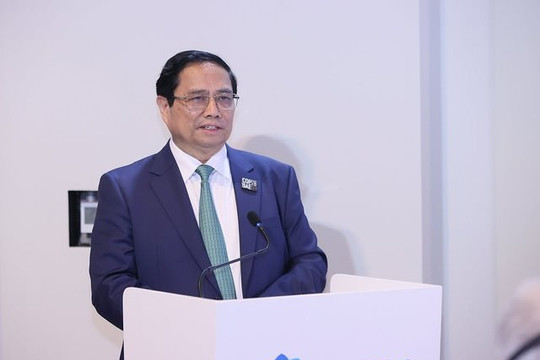 Thủ tướng Chính phủ Phạm Minh Chính chủ trì sự kiện “Huy động tài chính thực hiện cam kết của Việt Nam về biến đổi khí hậu”