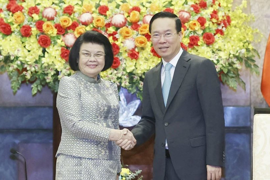 Đưa quan hệ, hợp tác Việt Nam - Campuchia tiếp tục phát triển toàn diện, sâu sắc
