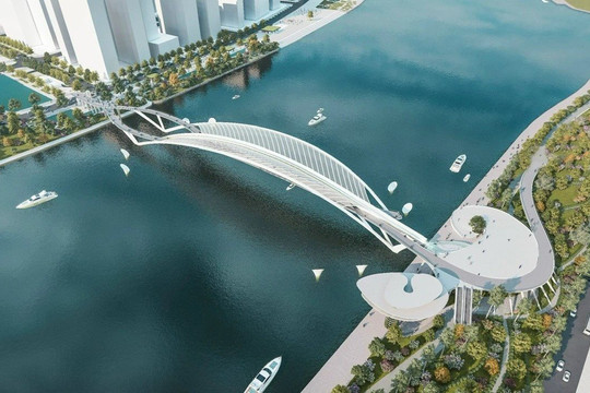 Thành phố Hồ Chí Minh ký tiếp nhận gói tài trợ xây dựng cầu đi bộ hơn 1.000 tỷ đồng