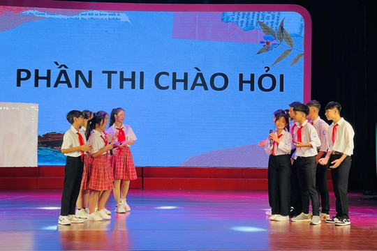 Thanh Oai giành giải Nhất cuộc thi “Văn hóa giao tiếp ứng xử trong thiếu nhi Thủ đô”
