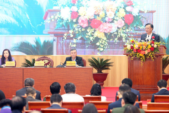 Bí thư Thành ủy Hà Nội Đinh Tiến Dũng: Nơi nào, cá nhân nào trì trệ, né tránh sẽ bị xử lý kỷ luật