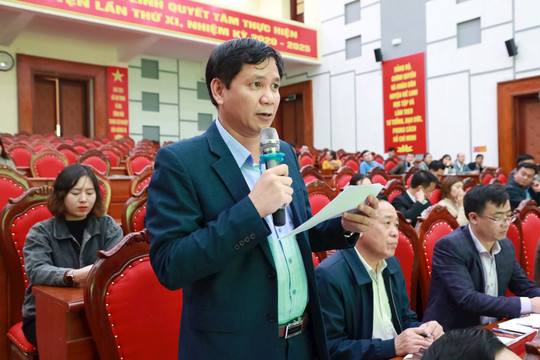Huyện Mê Linh còn 8.314 thửa đất ở chưa được cấp giấy chứng nhận