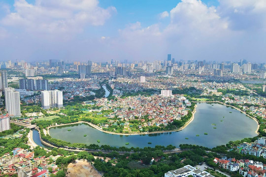 Trục sông Hồng là trung tâm hội tụ của Đồ án điều chỉnh Quy hoạch chung Thủ đô Hà Nội