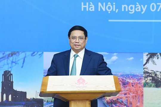 Thủ tướng Phạm Minh Chính: Xây dựng quy hoạch vùng Đồng bằng sông Hồng, cụ thể hóa Nghị quyết 30 của Bộ Chính trị
