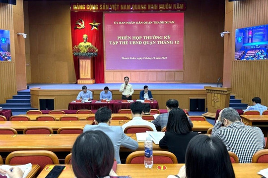 Năm 2023, kinh tế quận Thanh Xuân tăng trưởng 8,3%