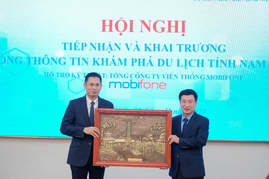 MobiFone đồng hành trong công tác chuyển đổi số ngành du lịch tỉnh Nam Định