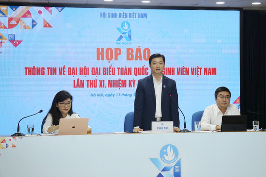 696 đại biểu dự Đại hội toàn quốc Hội sinh viên Việt Nam lần thứ XI