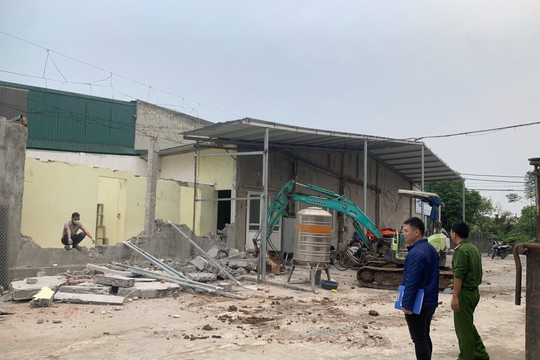 Vi phạm về đất đai tại Phú Xuyên: Cần sớm xử lý dứt điểm