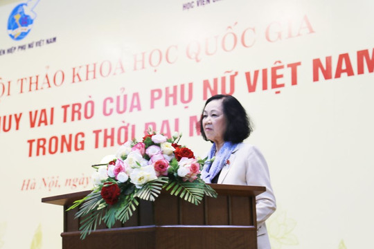 Giải pháp xây dựng người phụ nữ Việt Nam thời đại mới
