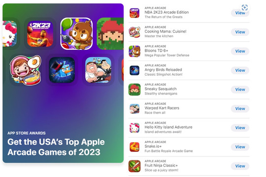 Những ứng dụng được ưa chuộng nhất trên iPhone và iPad trong năm 2023