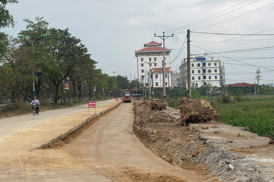 Công trình xây trên đất nông nghiệp ở xã Hương Sơn chỉ là giải pháp tình thế