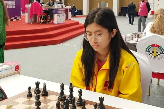 Việt Nam giành 3 Huy chương vàng cờ chớp Giải cờ vua trẻ châu Á 2023