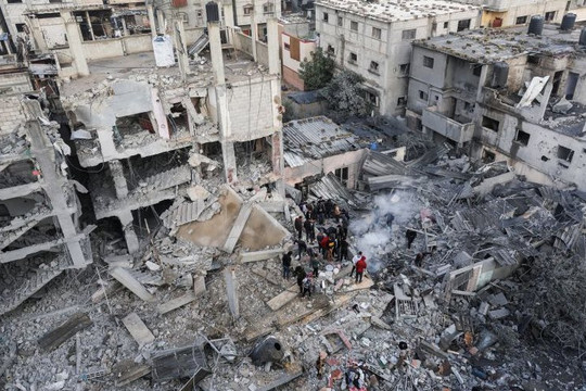 Anh và Đức kêu gọi "ngừng bắn bền vững” ở Dải Gaza