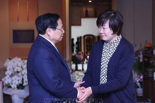 Thủ tướng Phạm Minh Chính thăm gia đình cố Thủ tướng Abe Shinzo