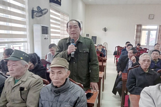 Tổ đại biểu HĐND thành phố Hà Nội tiếp xúc cử tri các huyện Đan Phượng, Sóc Sơn