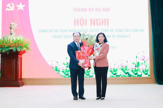 Chuẩn y đồng chí Nguyễn Anh Dũng giữ chức Phó Bí thư Huyện ủy Đông Anh