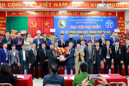 Ông Nguyễn Khắc Phấn làm Chủ tịch Hội Võ Thiên Môn Đạo khóa IV