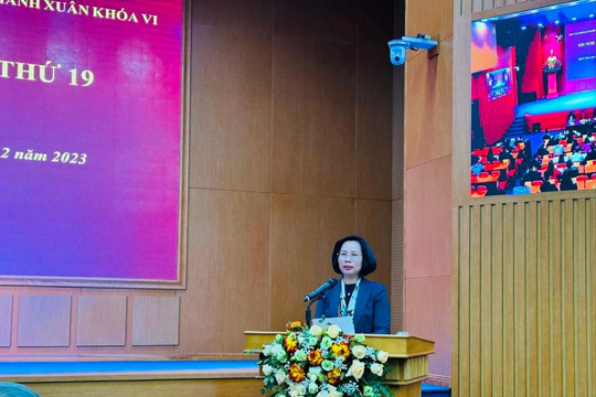 Hội nghị Ban chấp hành Đảng bộ quận Thanh Xuân lần thứ 19