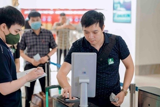 Ứng dụng xác thực sinh trắc học toàn trình tại sân bay Phú Bài, Cát Bi và Điện Biên 