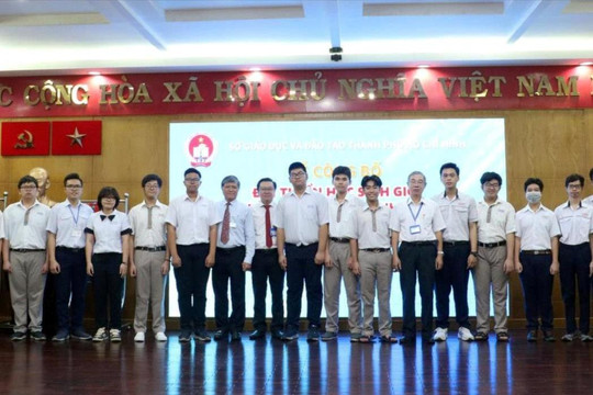 Thành phố Hồ Chí Minh: Có 279 học sinh tham gia kỳ thi học sinh giỏi quốc gia năm học 2023-2024