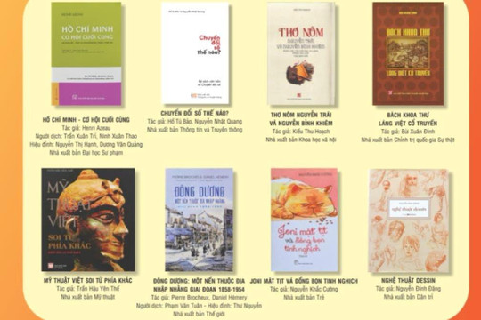Chọn 41 cuốn sách, bộ sách trao Giải thưởng Sách quốc gia lần thứ sáu