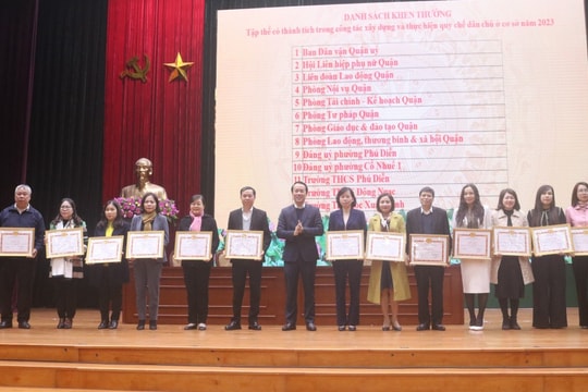 Quận Bắc Từ Liêm: Công tác tiếp dân, giải quyết khiếu nại, tố cáo được chú trọng