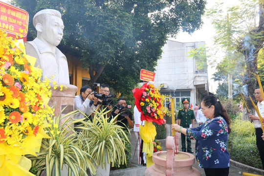 Khởi công tôn tạo di tích lịch sử nơi Tổng Bí thư Trần Phú hy sinh