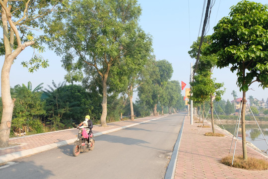 Năm 2023, Phú Xuyên có 5 xã đạt chuẩn nông thôn mới nâng cao, kiểu mẫu