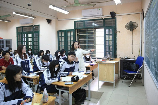 Hà Nội: Cấp THPT tăng mạnh nhất về tỷ lệ trường đạt chuẩn quốc gia