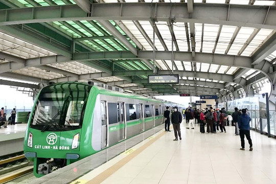 Cơ hội phát triển hệ thống đường sắt đô thị Hà Nội