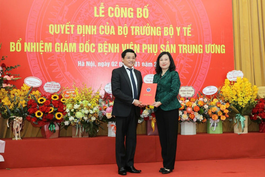 Giáo sư Nguyễn Duy Ánh làm Giám đốc Bệnh viện Phụ sản trung ương
