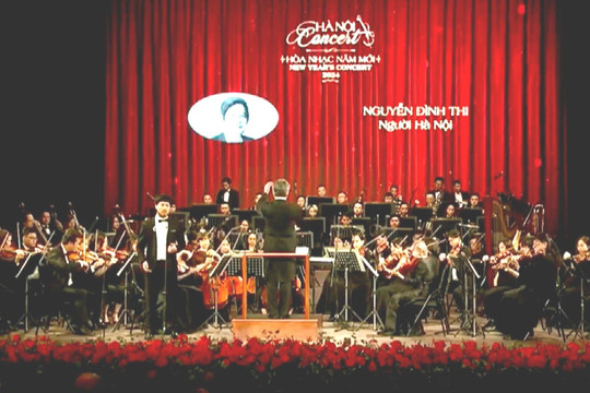 “Hà Nội Concert - Hòa nhạc năm mới 2024” xúc động với “Người Hà Nội”