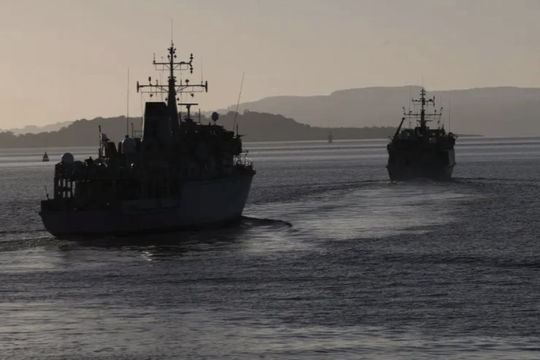 Tàu dò mìn Anh tài trợ Ukraine không được đi qua vùng biển Thổ Nhĩ Kỳ