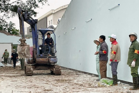 Vi phạm về đất đai và trật tự xây dựng tại huyện Thường Tín: Cần xử lý dứt điểm