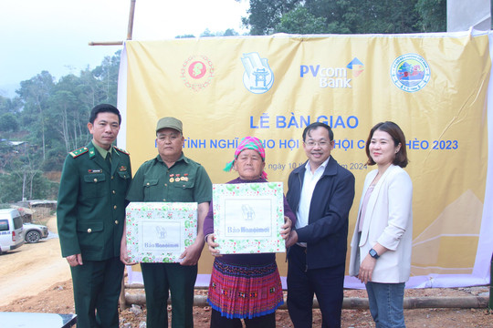 Khánh thành Nhà tình nghĩa cho cựu chiến binh tại tỉnh Lào Cai