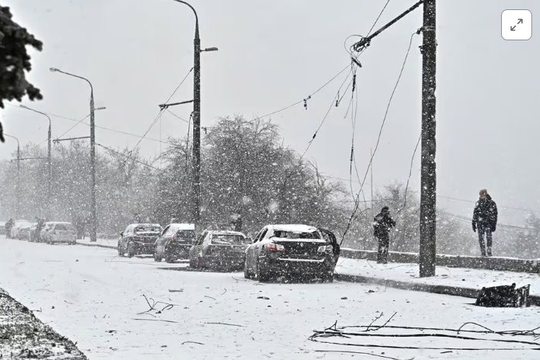 Hơn 1.000 thị trấn Ukraine mất điện do mùa đông khắc nghiệt
