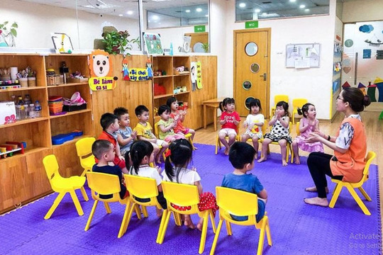 Cấp học mầm non Hà Nội tăng cường giải pháp bảo đảm an toàn cho trẻ