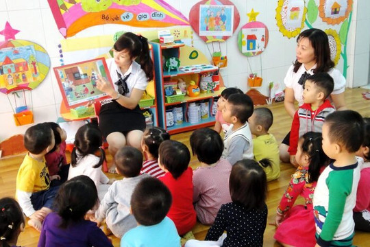 TP Hồ Chí Minh: 1.218 cơ sở giáo dục mầm non cho trẻ làm quen tiếng Anh