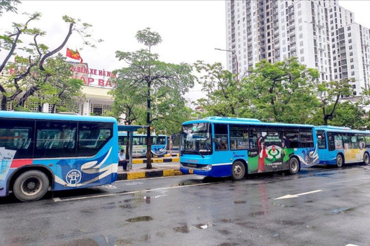 Hà Nội: Tỷ lệ vận tải hành khách công cộng năm 2024 đạt từ 22-25%